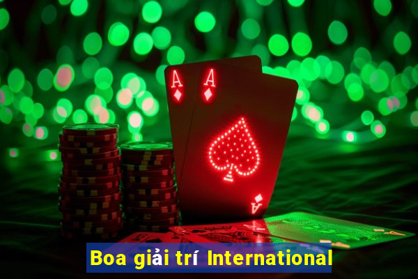 Boa giải trí International