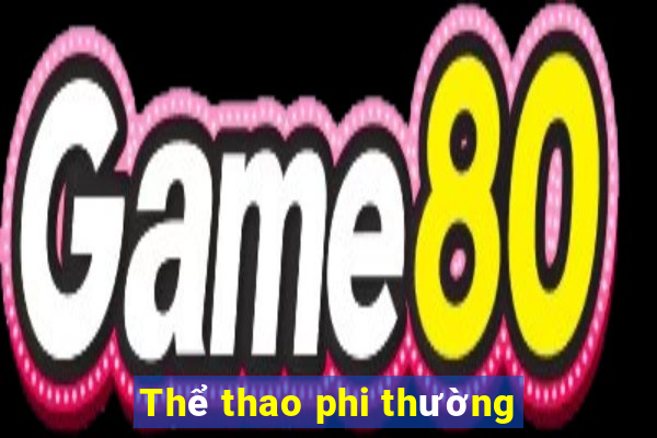 Thể thao phi thường