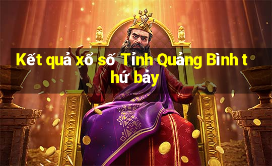 Kết quả xổ số Tỉnh Quảng Bình thứ bảy