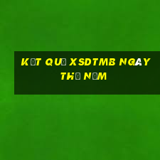 Kết quả XSDTMB ngày thứ năm