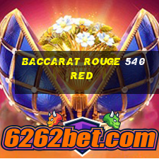 baccarat rouge 540 red