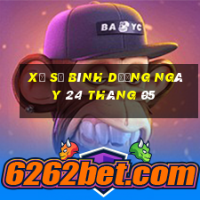 xổ số bình dương ngày 24 tháng 05