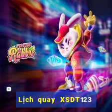 Lịch quay XSDT123 ngày 31