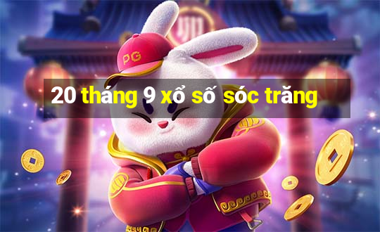 20 tháng 9 xổ số sóc trăng