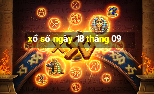 xổ số ngày 18 tháng 09