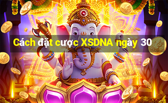 Cách đặt cược XSDNA ngày 30