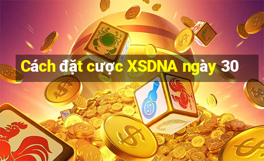 Cách đặt cược XSDNA ngày 30