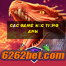 các game học tiếng anh