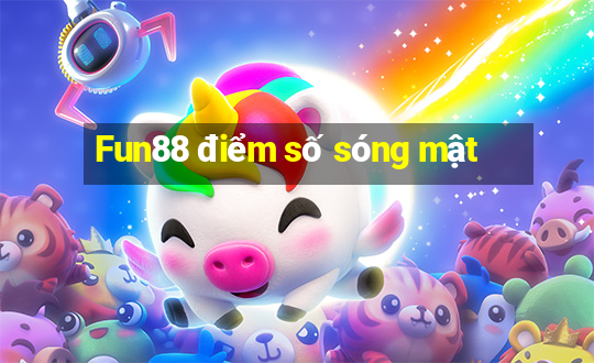 Fun88 điểm số sóng mật