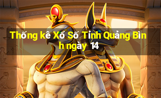 Thống kê Xổ Số Tỉnh Quảng Bình ngày 14