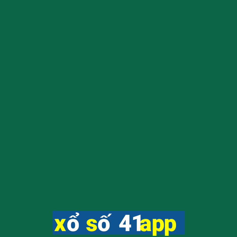 xổ số 41app