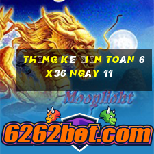 Thống kê Điện Toán 6x36 ngày 11