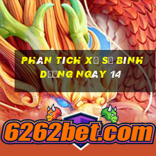 Phân tích Xổ Số bình dương ngày 14