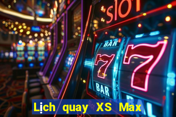 Lịch quay XS Max 4D ngày 20