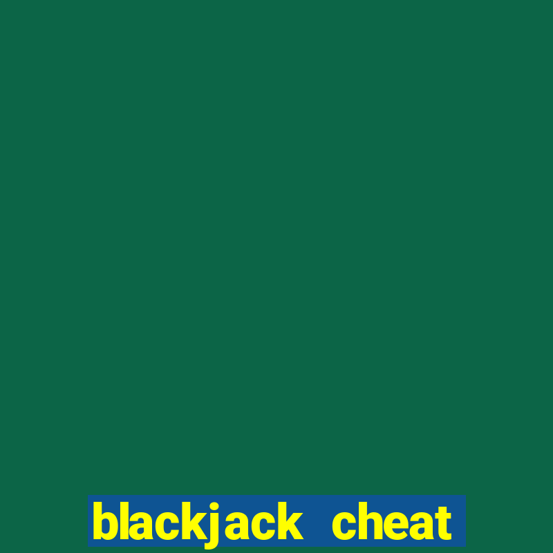 blackjack cheat sheet card