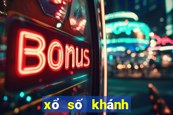 xổ số khánh hòa chiều