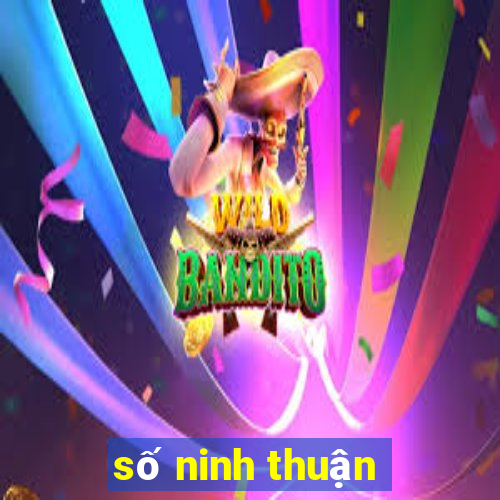 số ninh thuận