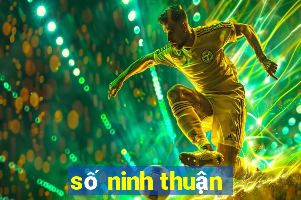 số ninh thuận