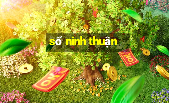 số ninh thuận