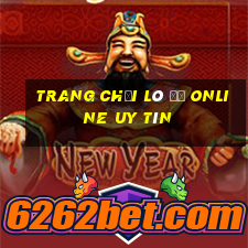 trang chơi lô đề online uy tín