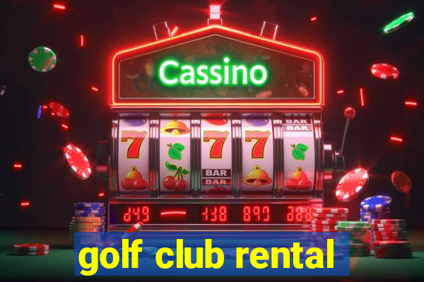 golf club rental