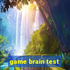 game brain test