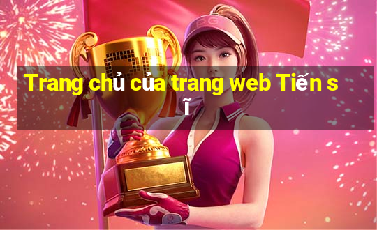 Trang chủ của trang web Tiến sĩ