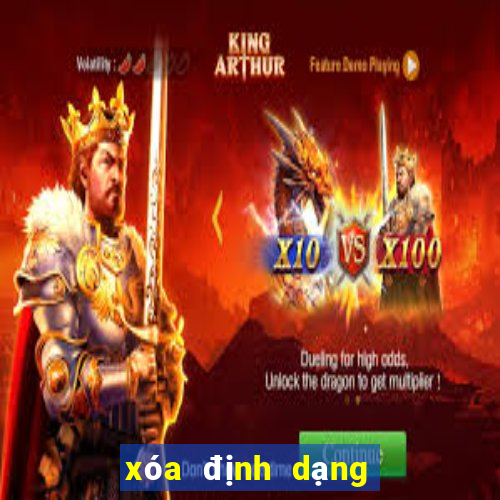 xóa định dạng trong word