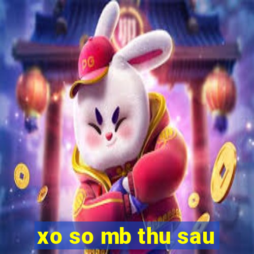 xo so mb thu sau