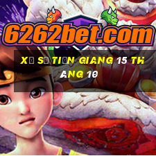 xổ số tiền giang 15 tháng 10