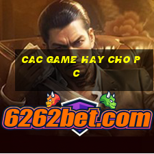 cac game hay cho pc