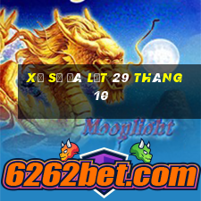 xổ số đà lạt 29 tháng 10