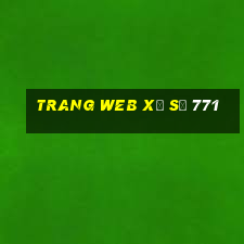 Trang web xổ số 771