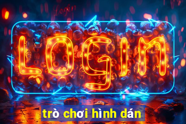 trò chơi hình dán