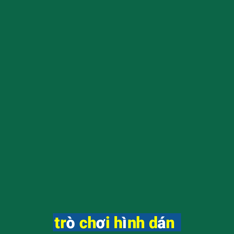 trò chơi hình dán