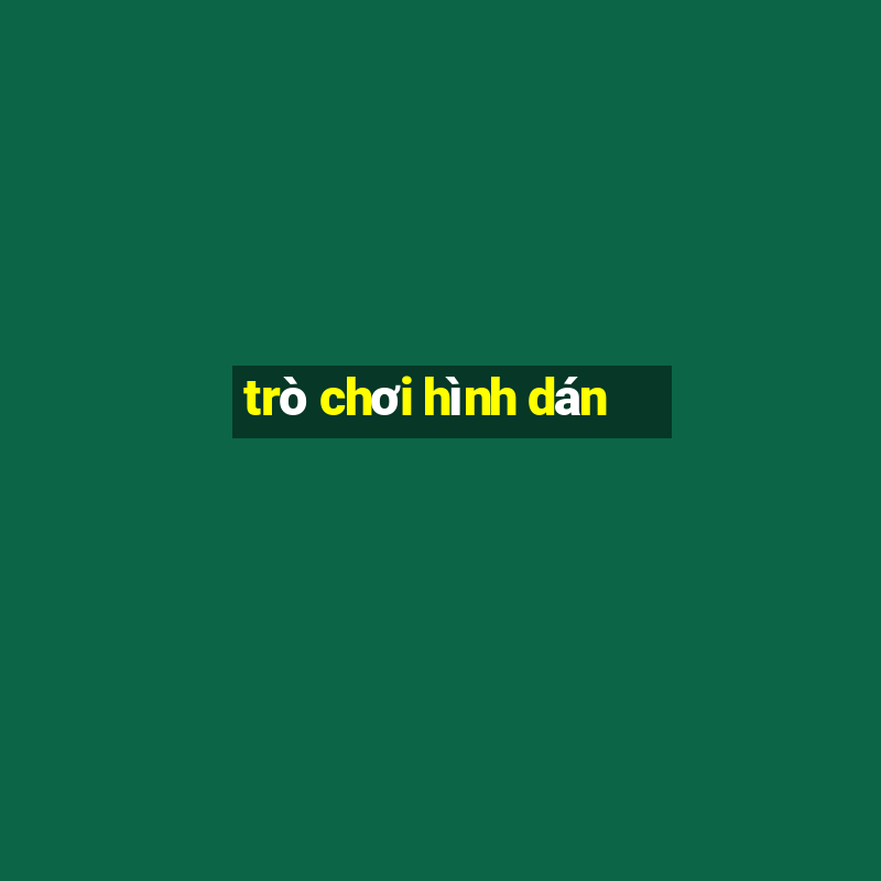 trò chơi hình dán