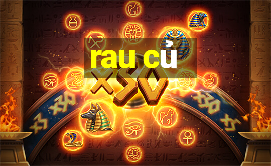 rau củ