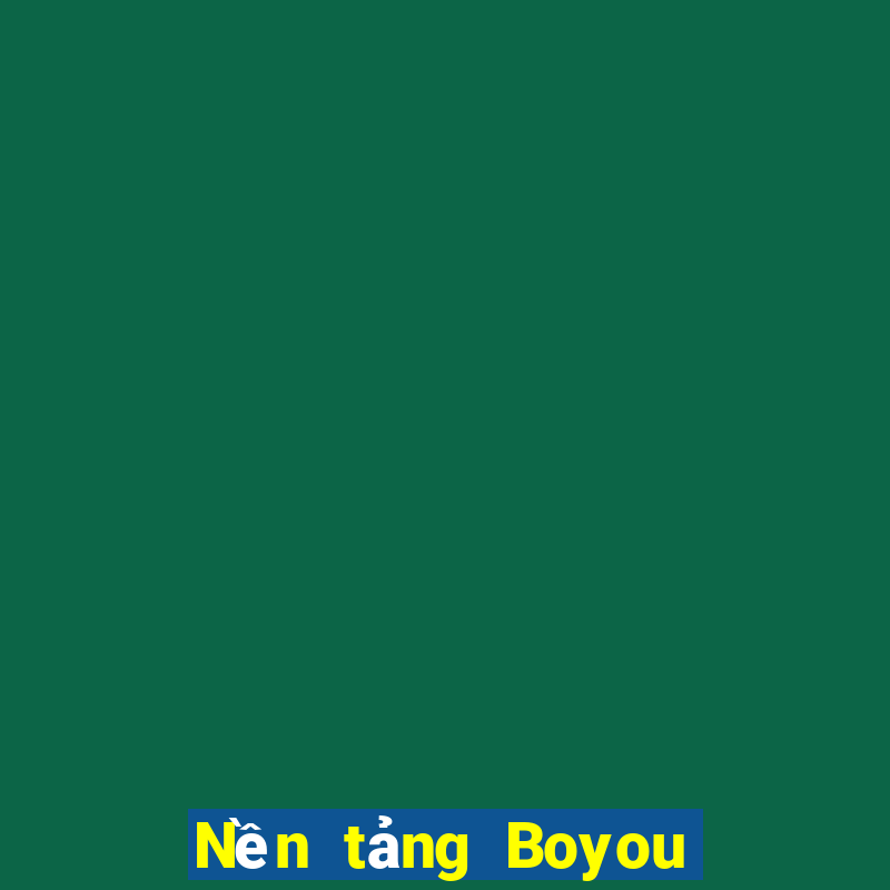 Nền tảng Boyou Châu Á