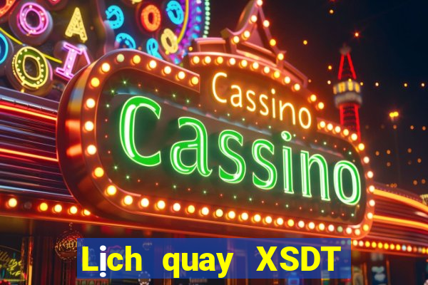 Lịch quay XSDT 6x36 Chủ Nhật