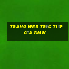 Trang web trực tiếp của BMW