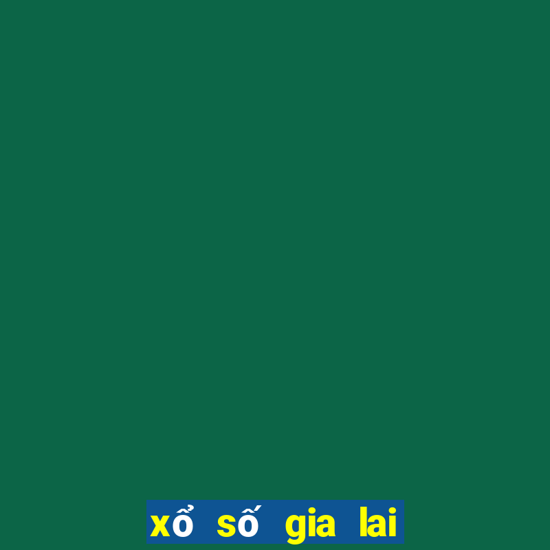 xổ số gia lai 5 1 2024