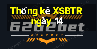 Thống kê XSBTR ngày 14