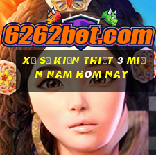 xổ số kiến thiết 3 miền nam hôm nay