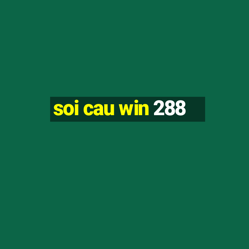 soi cau win 288