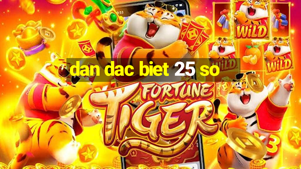 dan dac biet 25 so