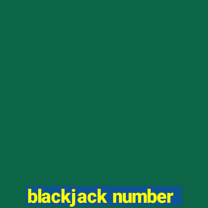 blackjack number