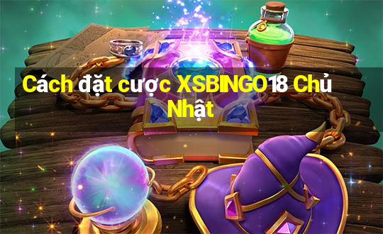 Cách đặt cược XSBINGO18 Chủ Nhật