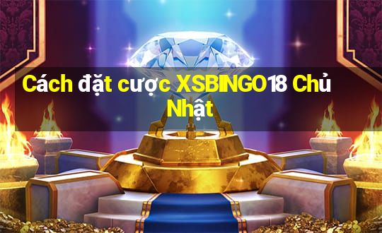 Cách đặt cược XSBINGO18 Chủ Nhật