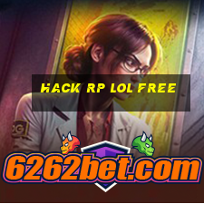 hack rp lol free