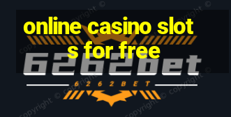 online casino slots for free